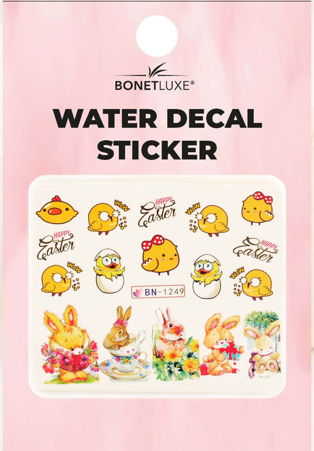 Water Decal Happy Easter 2