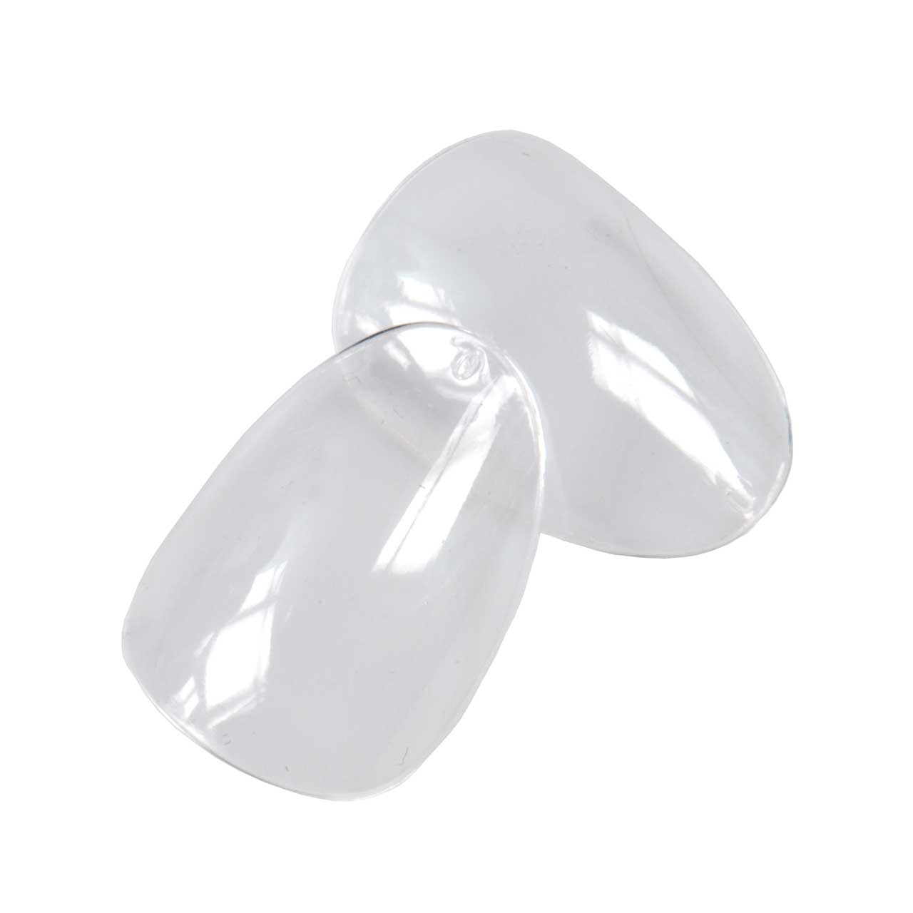 Soft Gel Nail Tips Rounded Almond Shape 500 in Tipbox