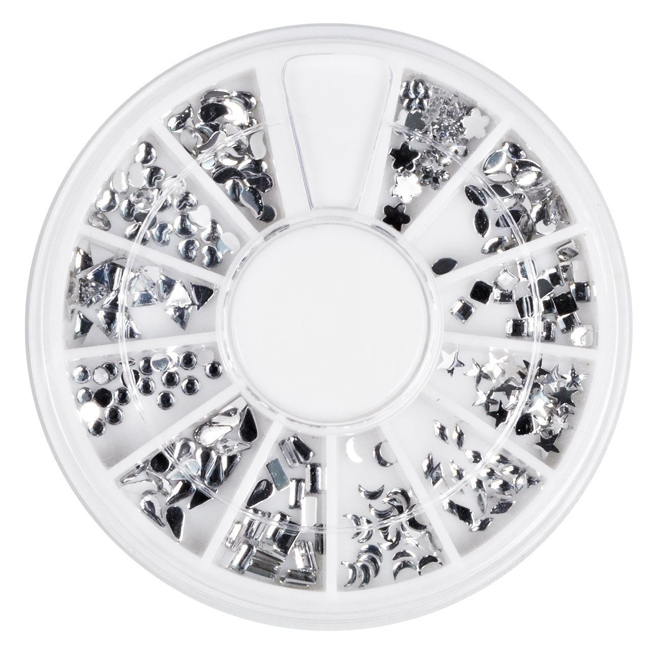 Strass-Wheel Silver Mix Collection