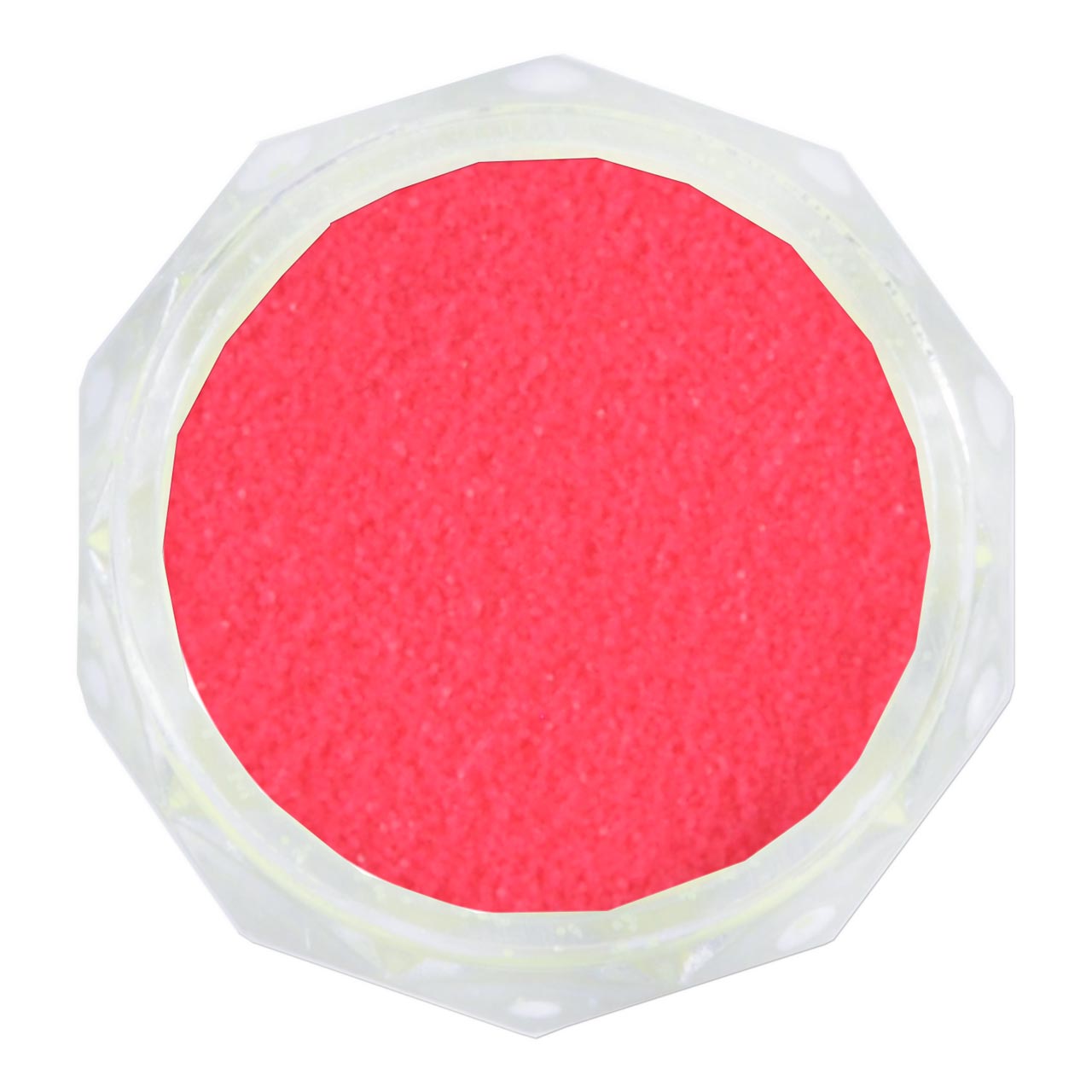 Fluorescent Sugar Glitter Powder Pink-Red