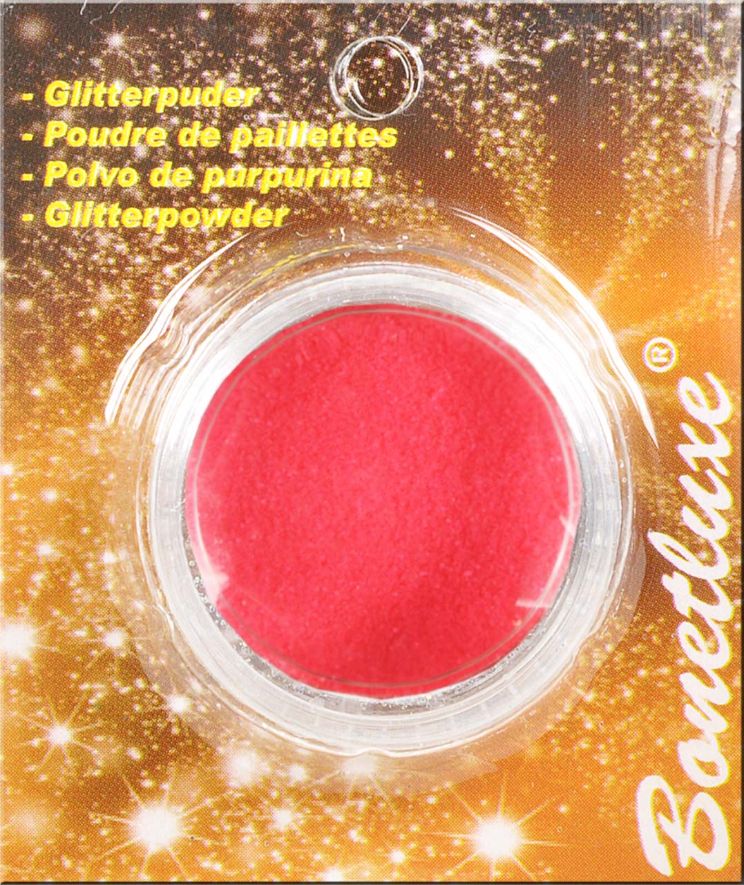 Fluorescent Sugar Glitter Powder Pink-Red
