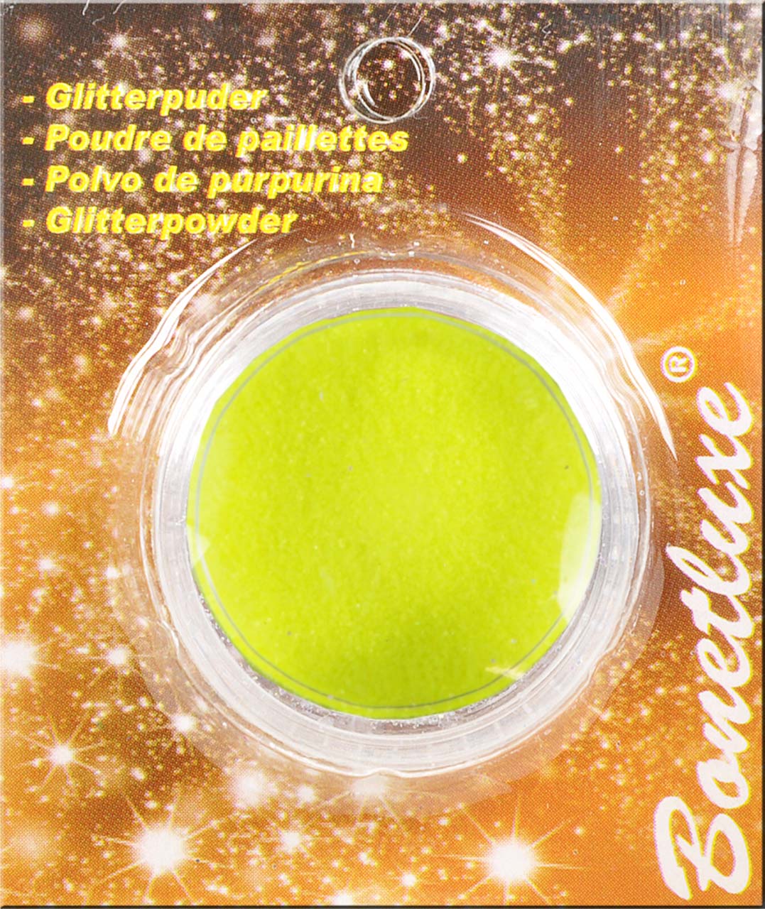 Fluorescent Sugar Glitter Powder Yellow