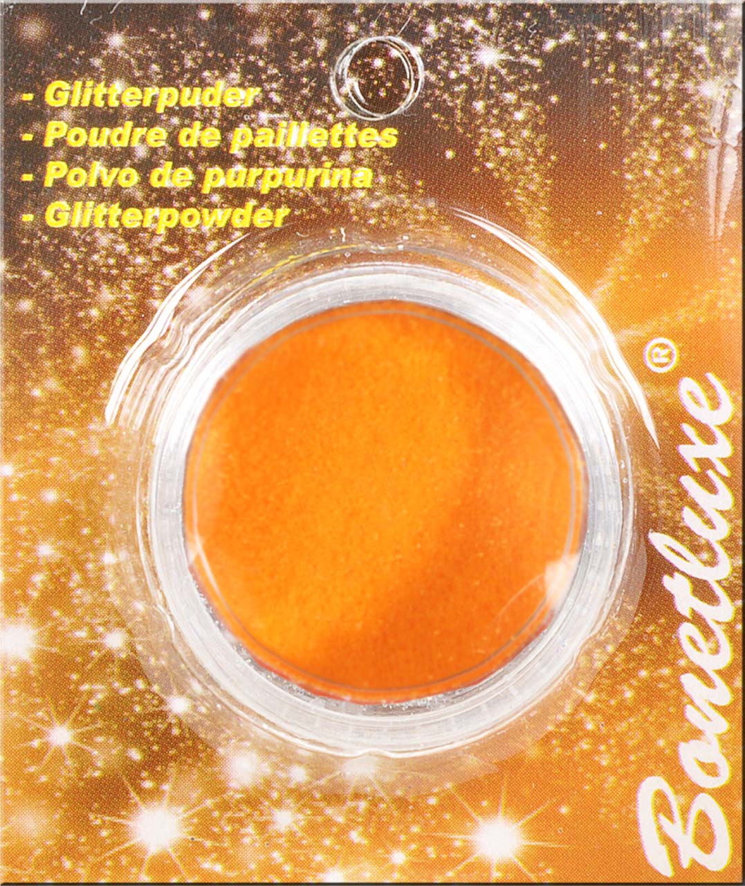 Fluorescent Sugar Glitter Powder Light-Orange