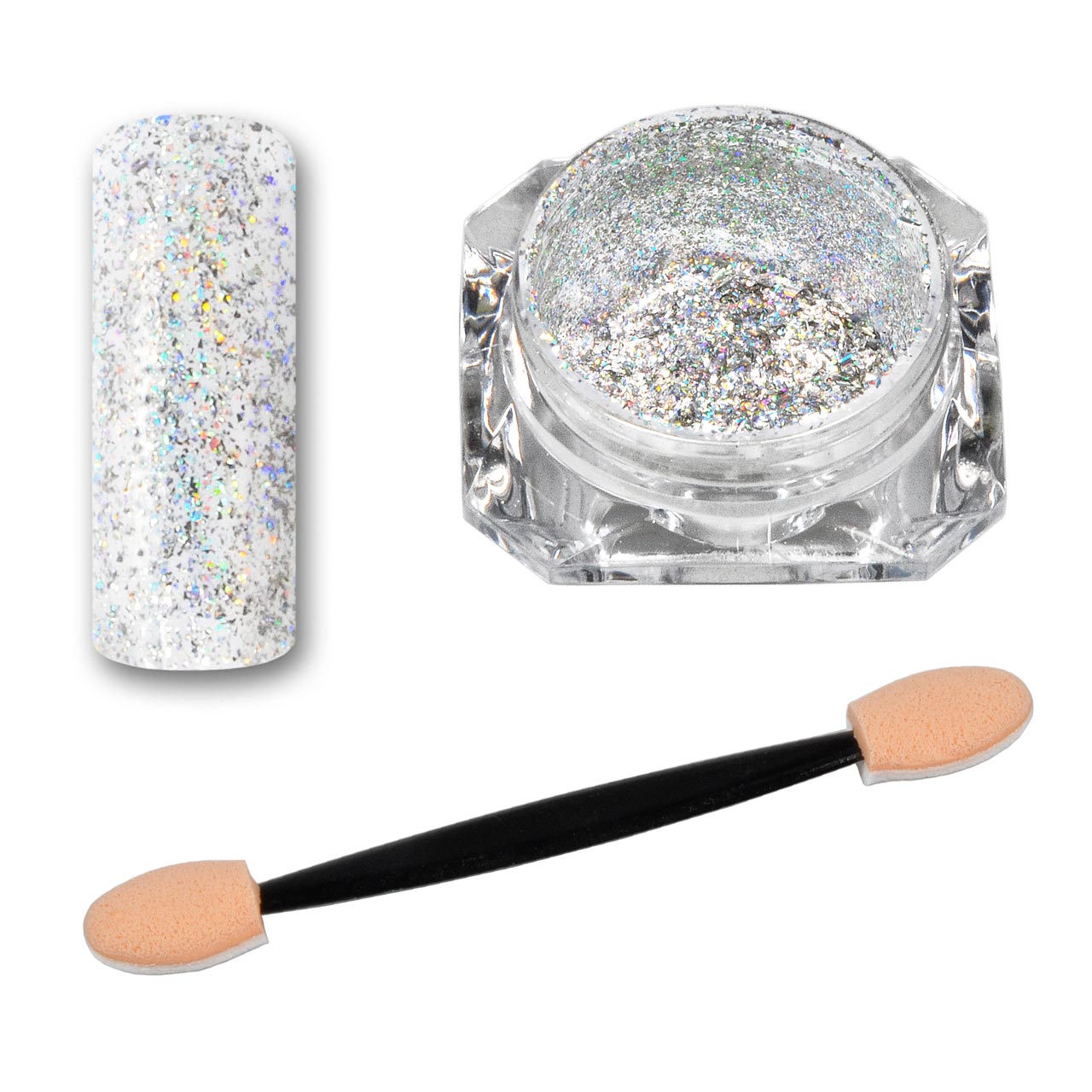 Holographic Flakes Puder