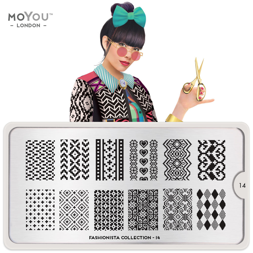 MoYou Stamping Plate Fashionista 14