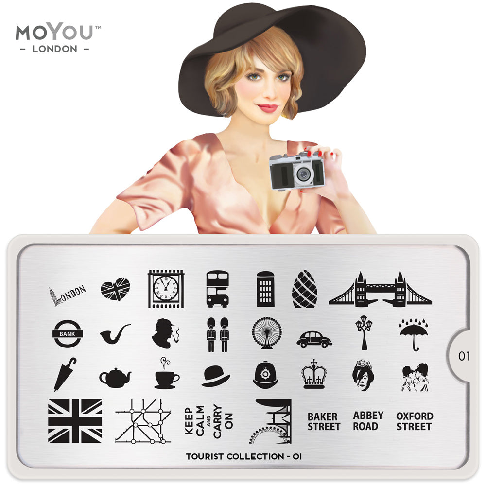 MoYou Stamping Plate Tourist 01