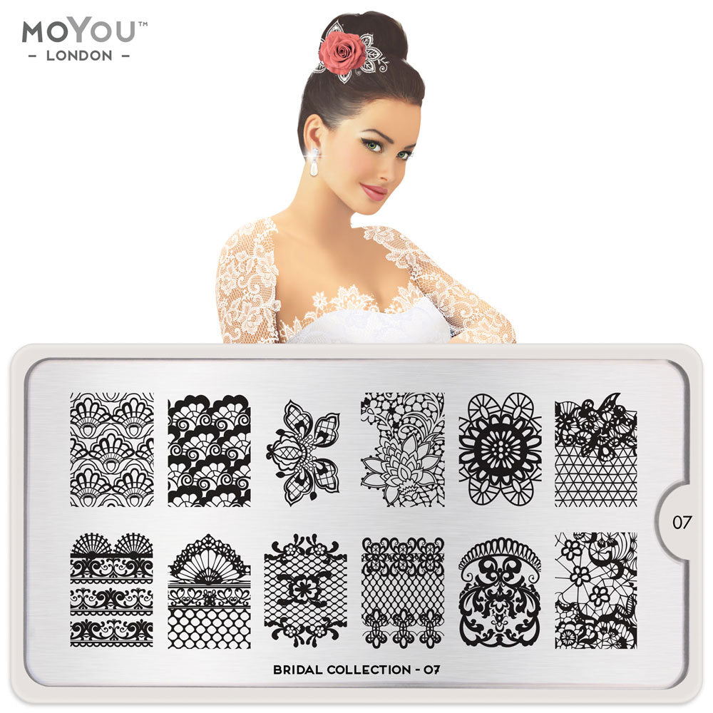 MoYou Stamping Plate Bridal 07