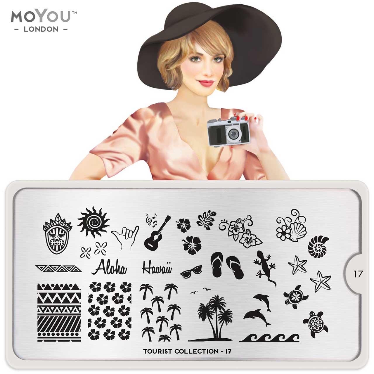 MoYou Stamping Plate Tourist 17